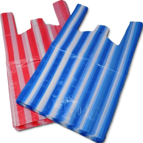 Carrier Bags, 12 x 18 x 24 'Hawk', Striped, 2000's