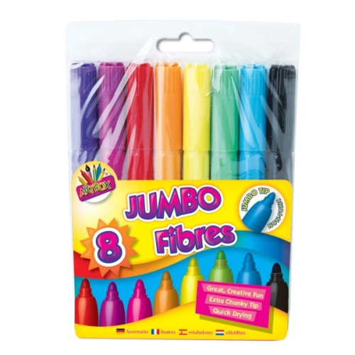 Pens, Jumbo Fibre Pens (8)