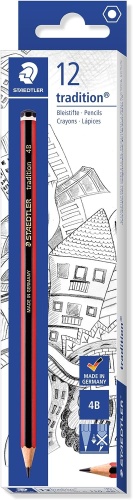 Pencils, Staedtler Tradition, 4B