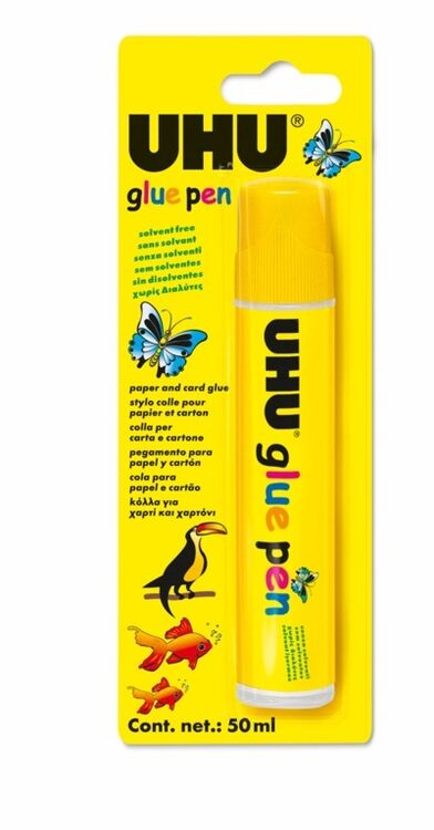Glue Pen, UHU, 50ml, Hanging Card