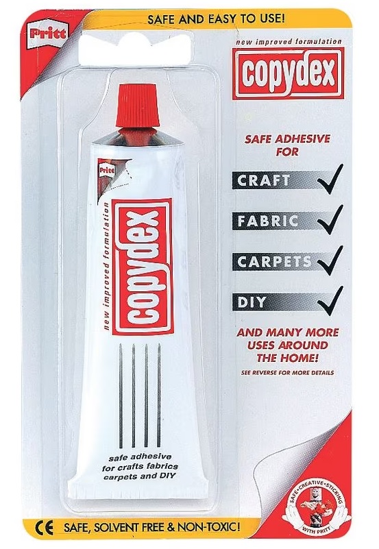 Glue, Adhesive Tube, Copydex, 50ml, Hanging Card