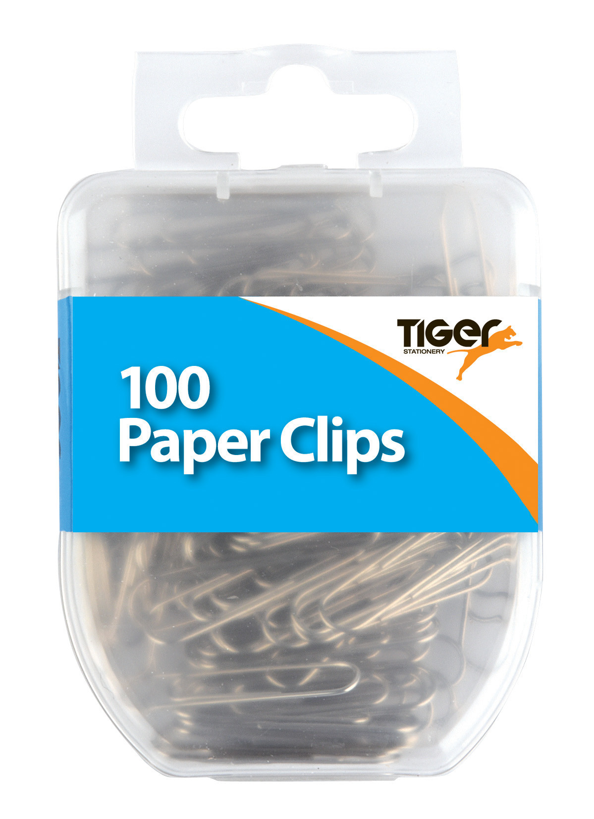 Essentials Hang Pack Steel Paper Clips 33mm (100)