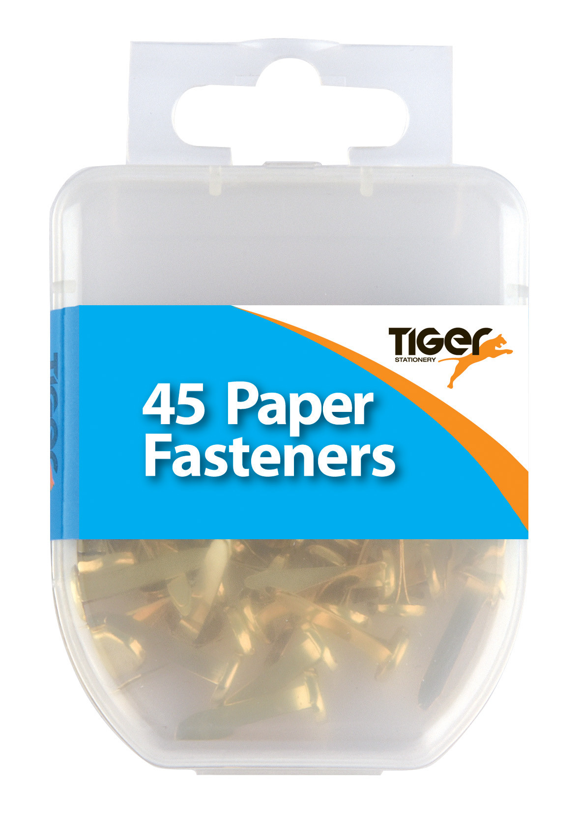 Essentials Hang Pack Brass Paper Fasteners 20mm (45)