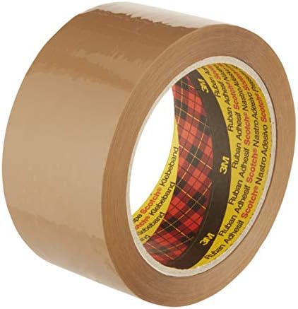 Parcel Tape, Scotch, 48mm x 66m, Brown, 6 rolls