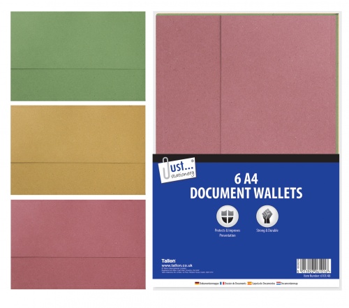 Document Wallets, Traditional Card, 6's