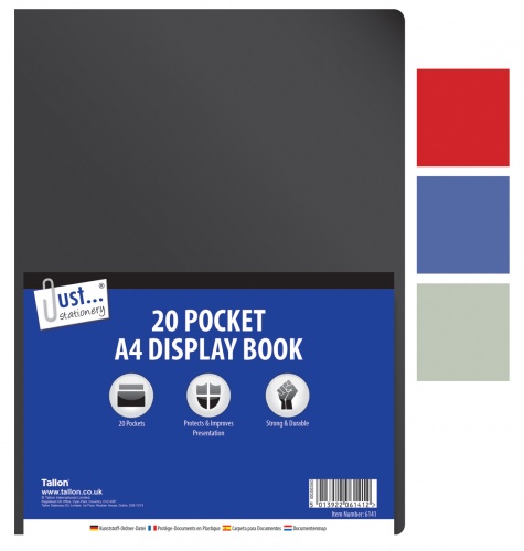 Display Book A4, 20 Pocket