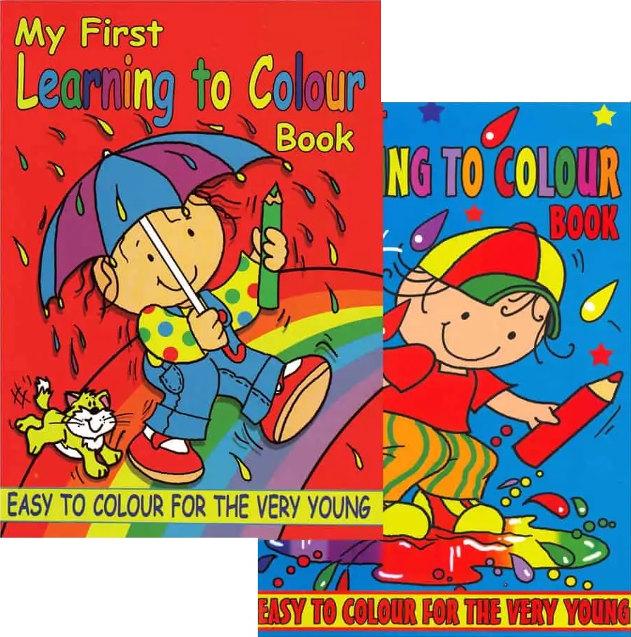 A4 My First Colouring Book, 40 Pages, 2 Assorted