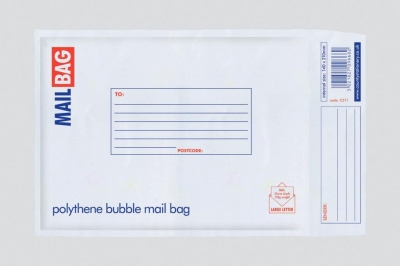 Envelopes, County Polythene Bubble-Lined,Small, 170 x 270mm