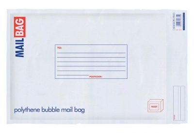 Envelopes, County Polythene Bubble-Lined,Large, 290 x 440mm