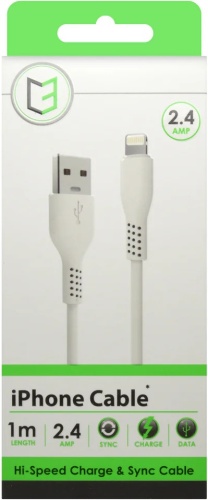 USB Cable, Iphone Lightning Cable, 1m