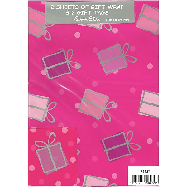 Gift Wrap (Packaged) & Tags - Designer female
