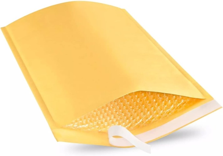 Envelopes, Bubble-Lined Gold Padded Size L, 460 x 660mm, 10s