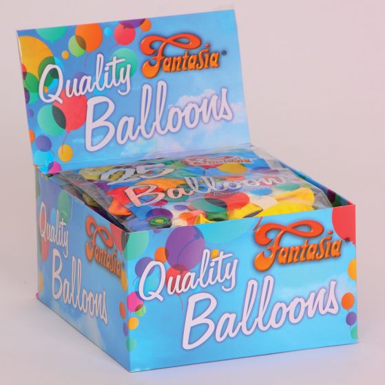 Balloons, Fantasia Packs of 25, Display