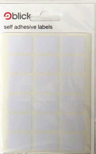 Labels, Self-Adhesive Rectangle White, 16 x 22mm, 20's