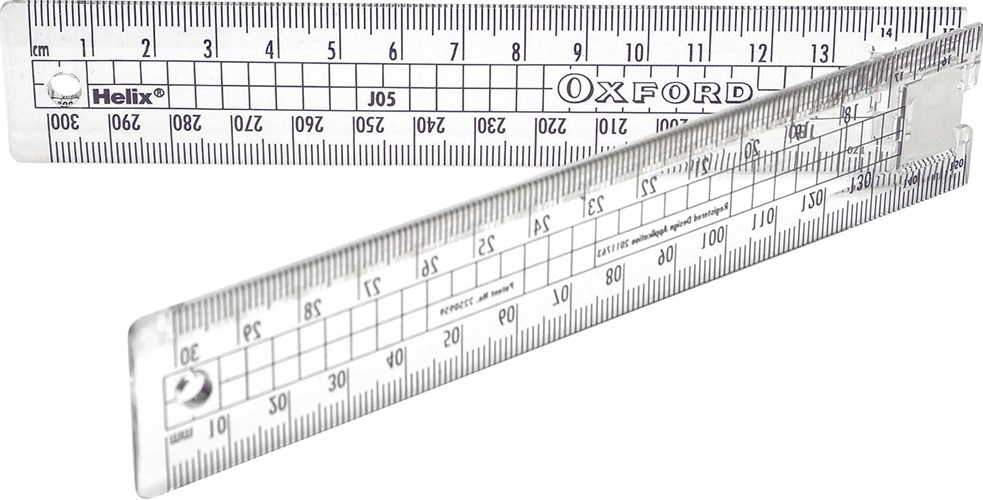 Ruler, 30cm, Helix, Metric Folding