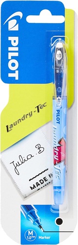 Markers, Pilot Laundry-Tec, Black