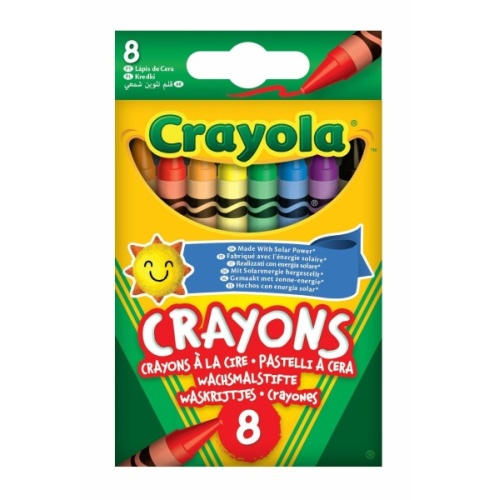 Crayons, Crayola Assorted 8's