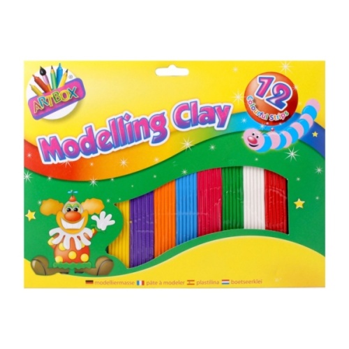 Modelling Clay, Medium, 12 Strips