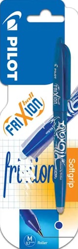 Pens, Pilot Frixion Erasable Rollerball Blue, Carded