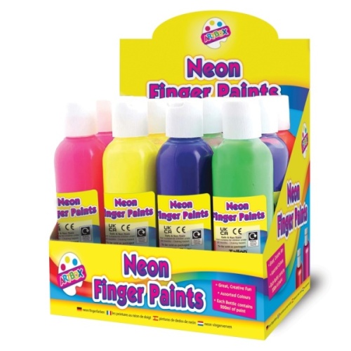 Paints, Neon Finger Paints 200ml