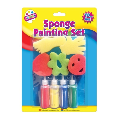 Painting Set, Sponge set, 9 Piece