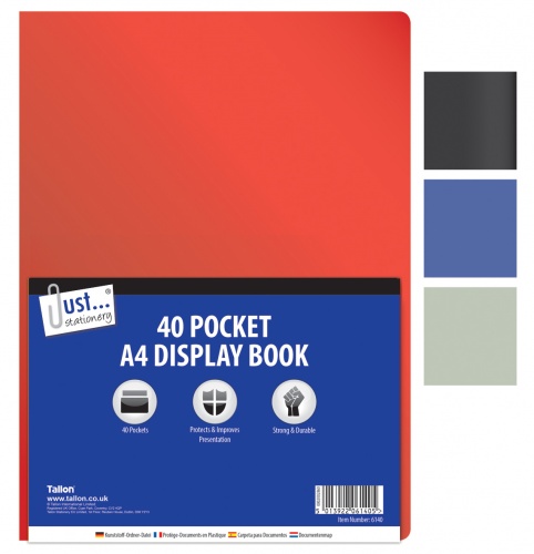 Display Book A4, 40 Pocket