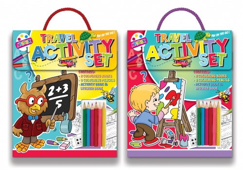 Books, Childrens Travel Activity Set