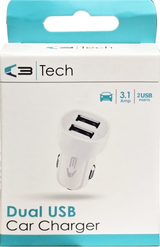 Car Charger, Dual USB Slot